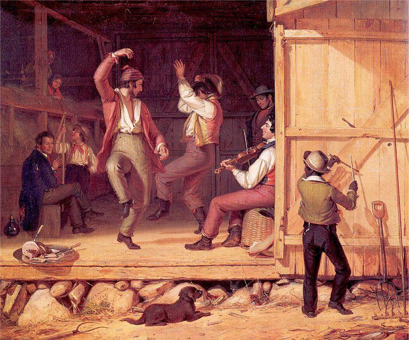 William Sidney Mount Dance of the Haymakers Germany oil painting art